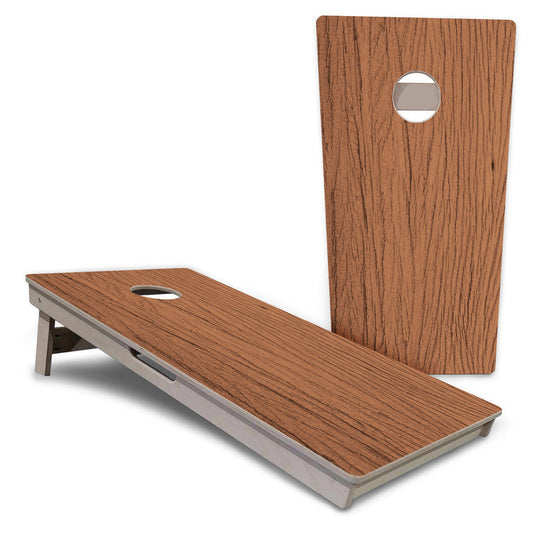 Brown Wood Design Pro All-Weather Cornhole Boards