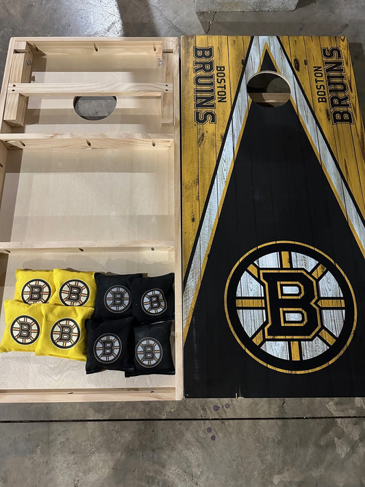 Scratch & Dent - Boston Bruins NHL Cornhole Boards