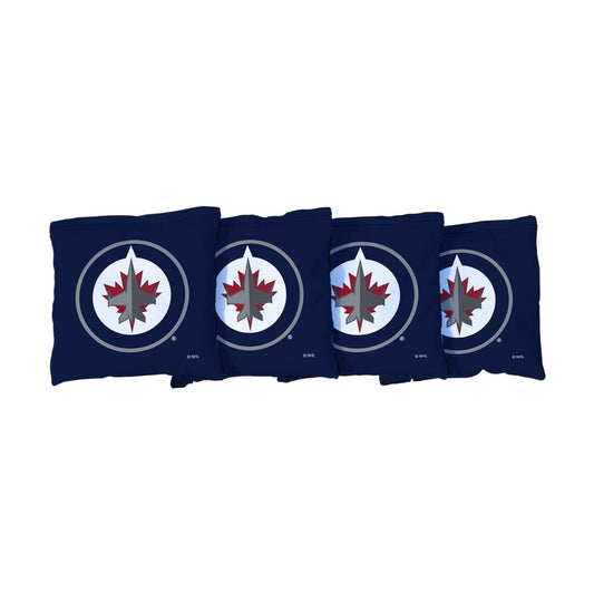 Winnipeg Jets Blue Cornhole Bags