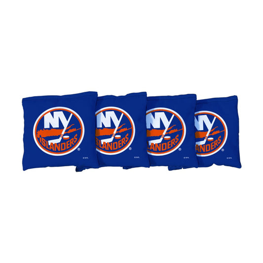 New York Islanders Blue Cornhole Bags