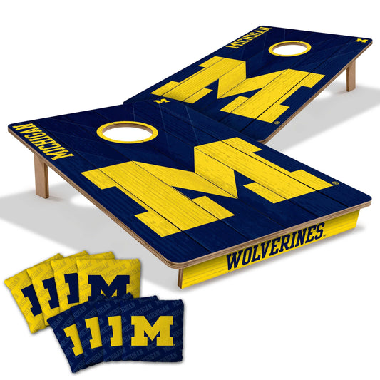 Michigan Wolverines 2x3 Tailgate Cornhole Boards
