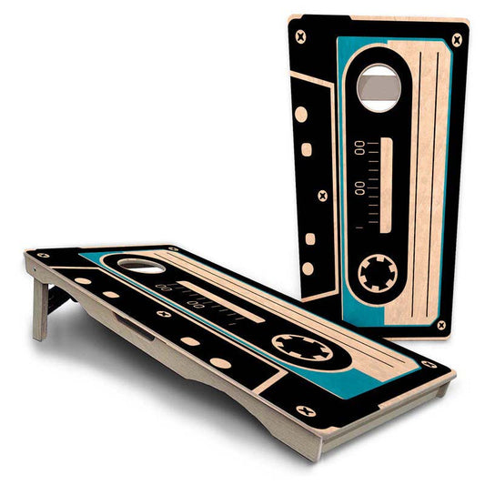 Cassette Tape Pro Solution Cornhole Boards
