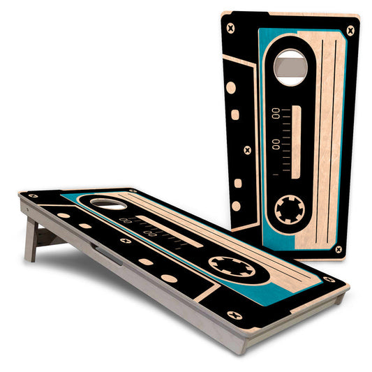 Cassette Tape Pro All-Weather Cornhole Boards