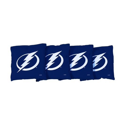 Tampa Bay Lightning Blue Cornhole Bags