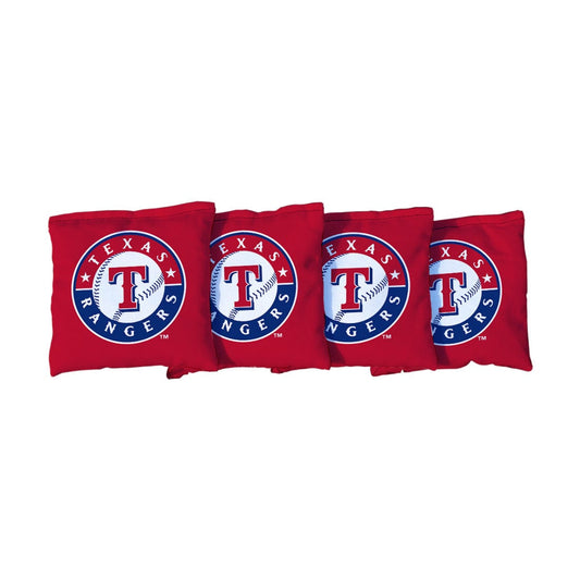 Texas Rangers Red Cornhole Bags