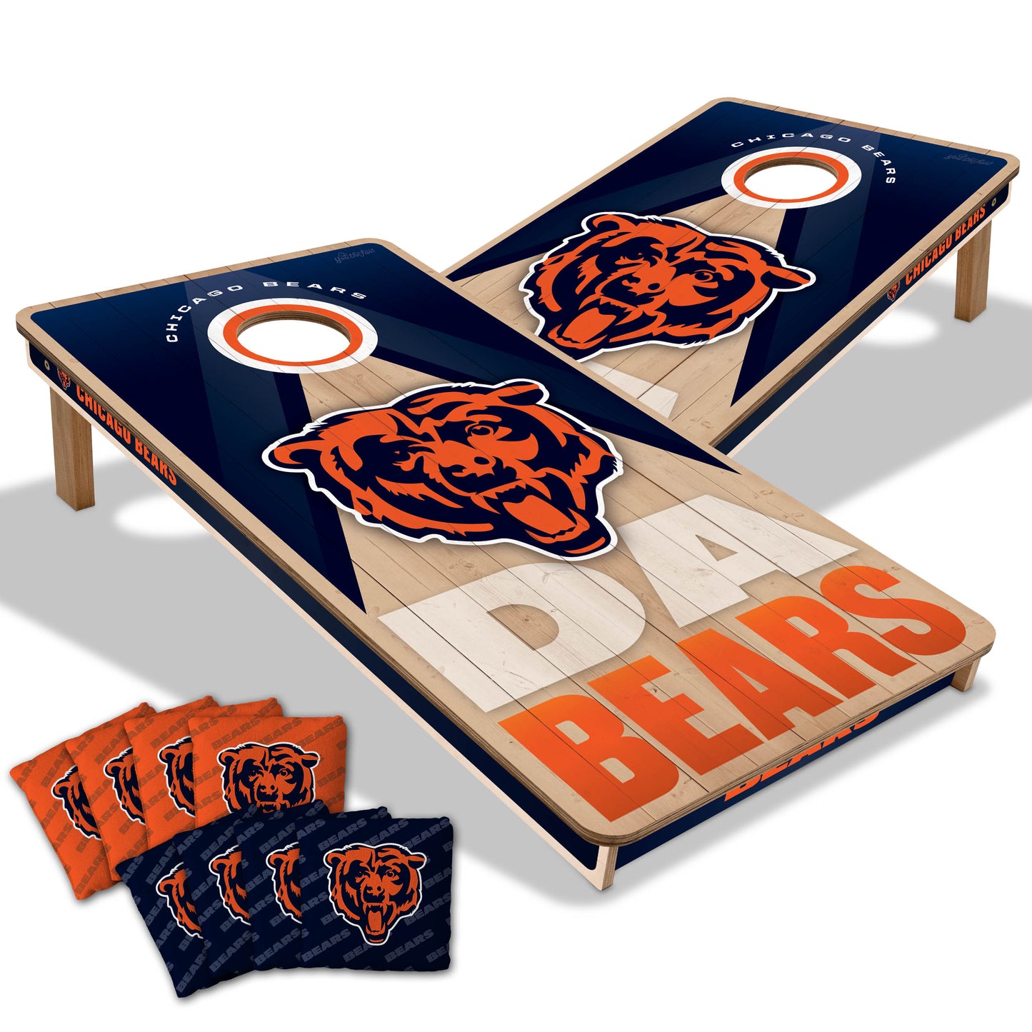 Chicago Bears NFL 2x4 Cornhole Board Set