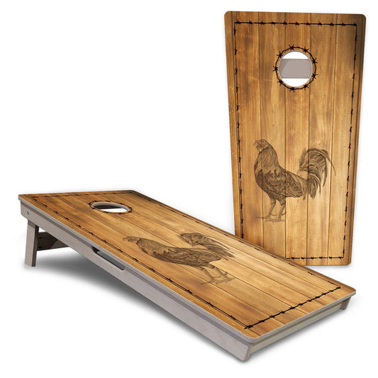 Barnyard Chicken Pro Cornhole Boards