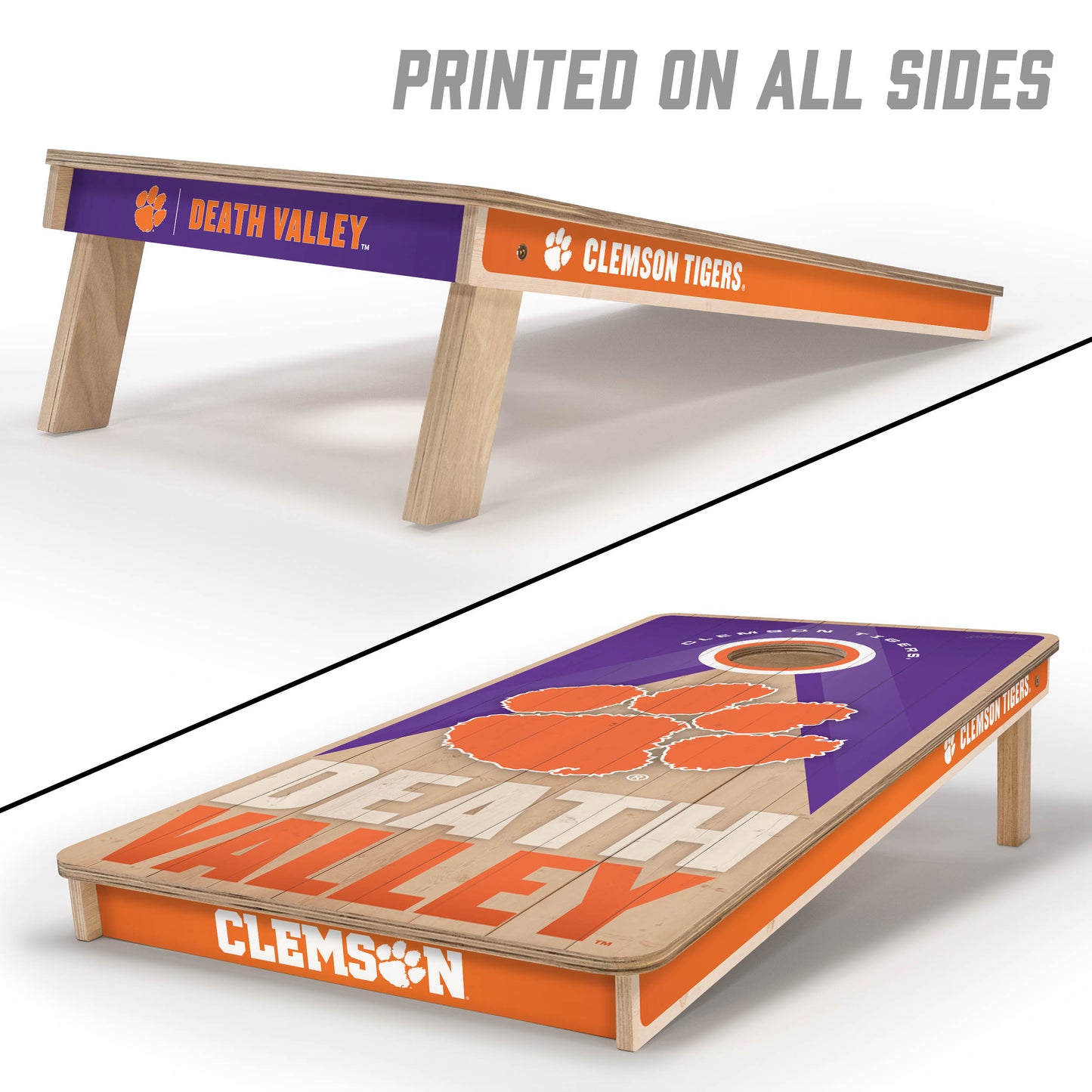 Clemson Tigers NCAA 2x4 Direct Print