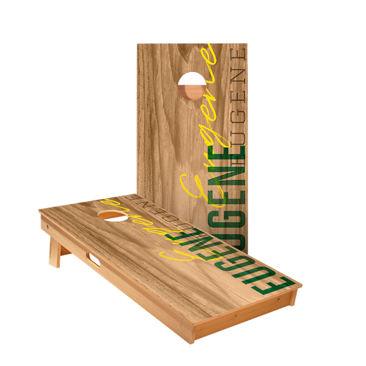 Eugene Campus Gameday Cornhole Boards
