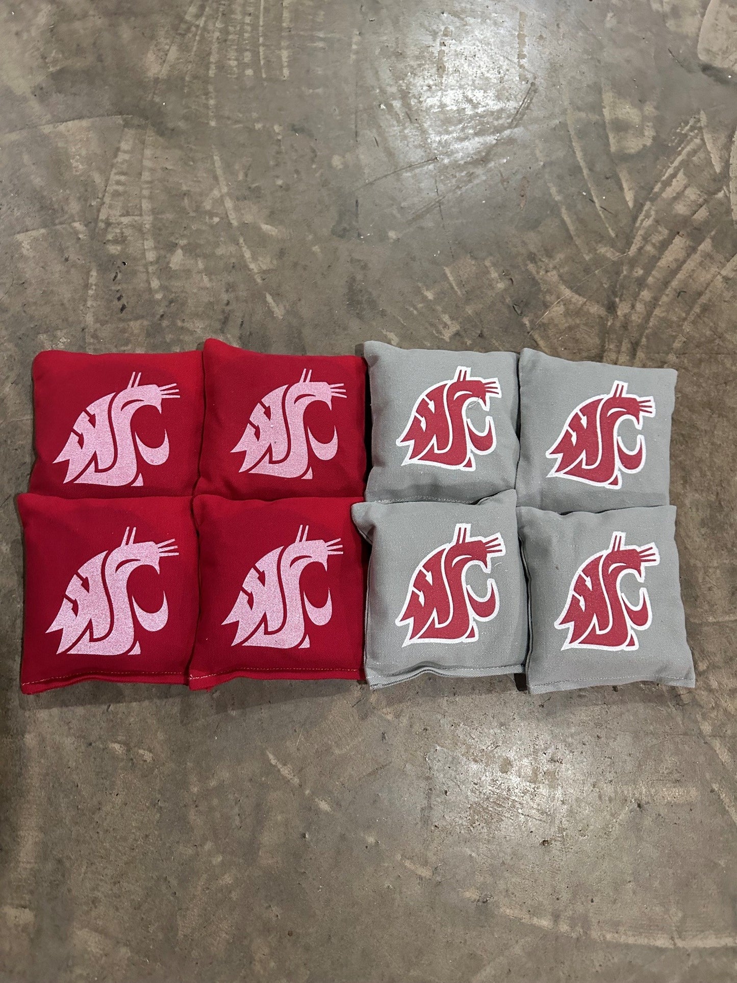 Scratch & Dent - Washington State Cougars Cornhole Bags