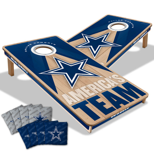 Dallas Cowboys NFL 2x4 Cornhole Board Set
