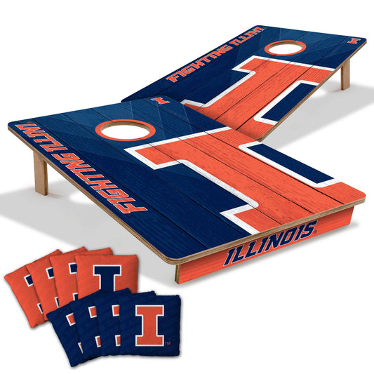 Illinois Fighting Illini 2x3 Tailgate Cornhole Boards