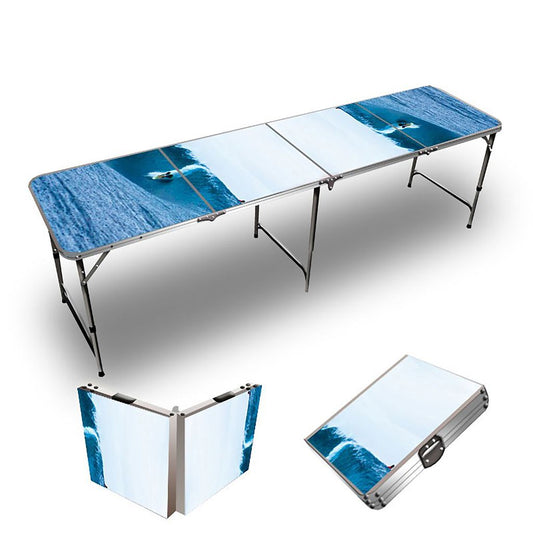Drop In Surfer Beer Pong Table