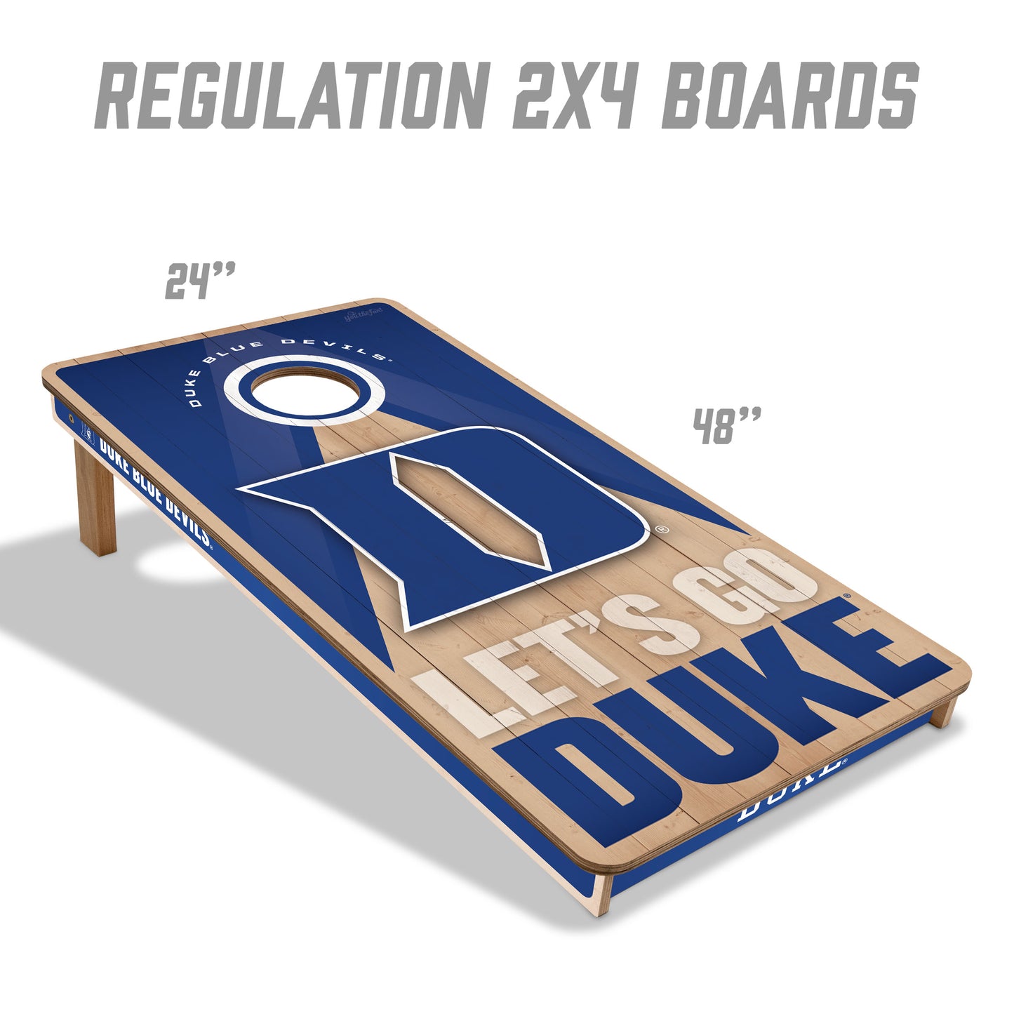 Duke Blue Devils NCAA 2x4 Specs