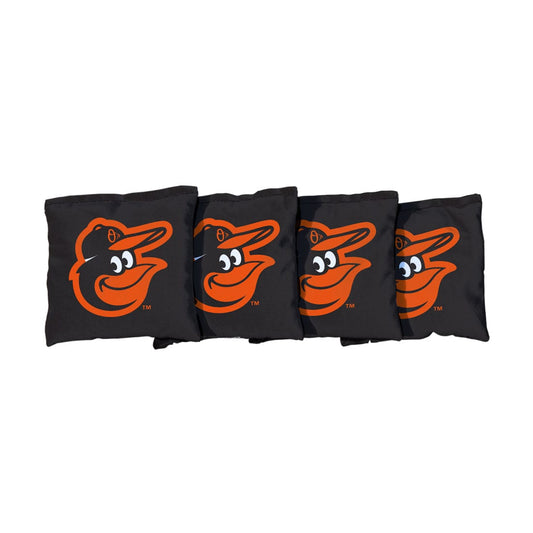 Baltimore Orioles Black Cornhole Bags