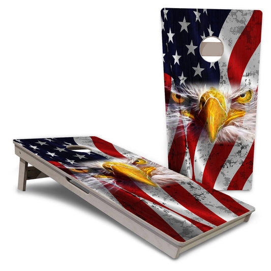 Electric Eagle Pro Cornhole Boards