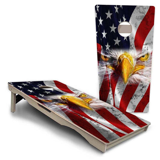 Electric Eagle Pro Solution Cornhole Boards