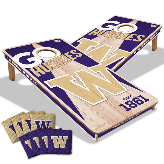 Washington Huskies 2x4 Pro Cornhole Boards