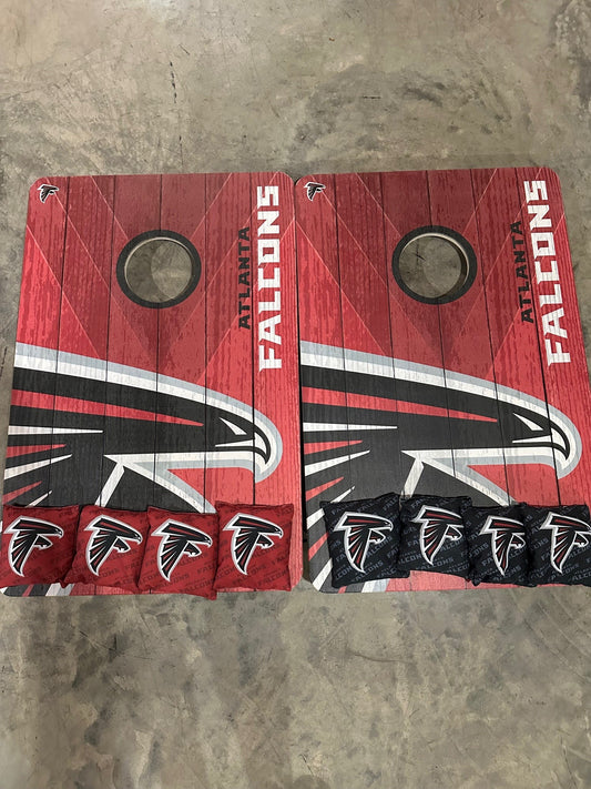 Scratch & Dent - Atlanta Falcons #2 NFL Cornhole Boards