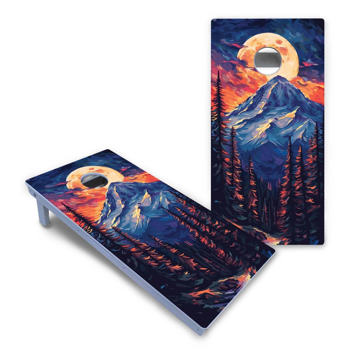 Mount Olympus National Park All-Weather Cornhole Set
