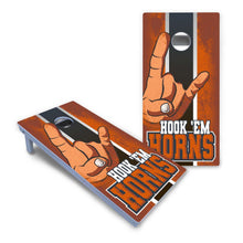 Hook Em Horns All-Weather Cornhole Set
