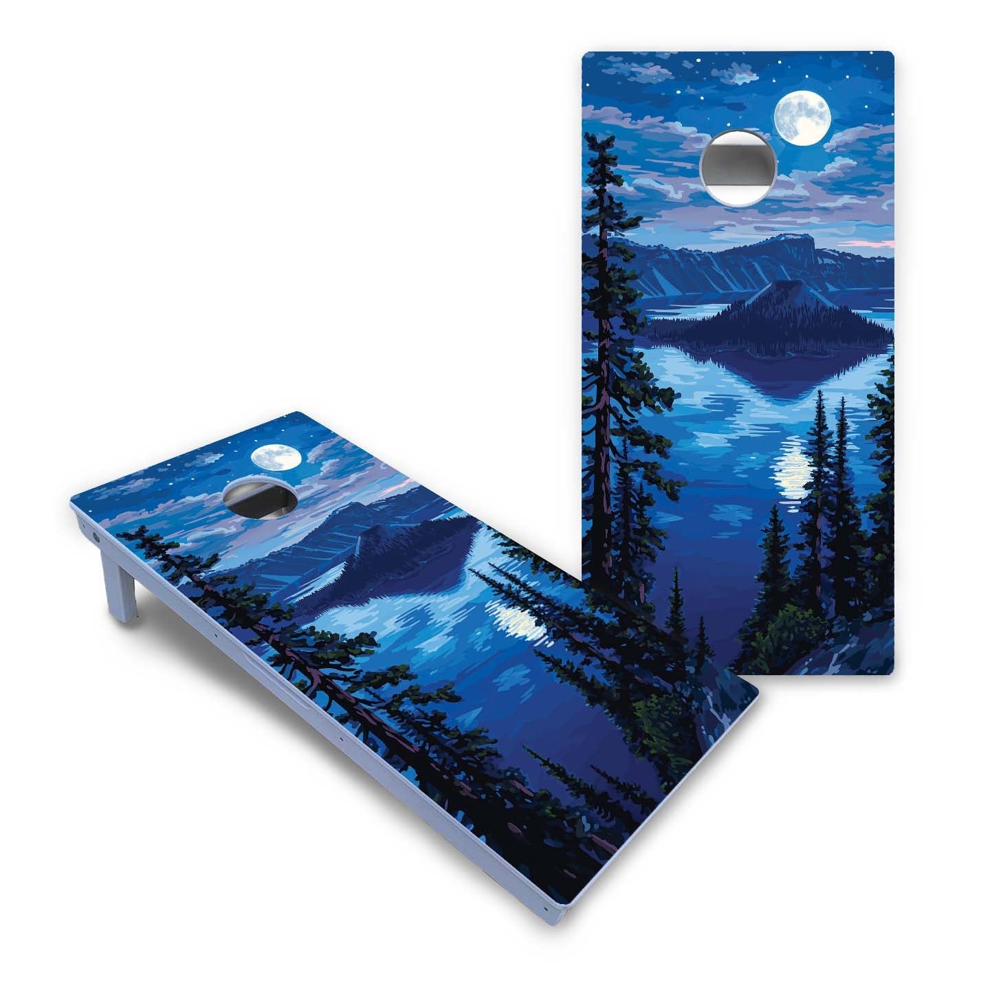 Crater Lake National Park All-Weather Cornhole Set
