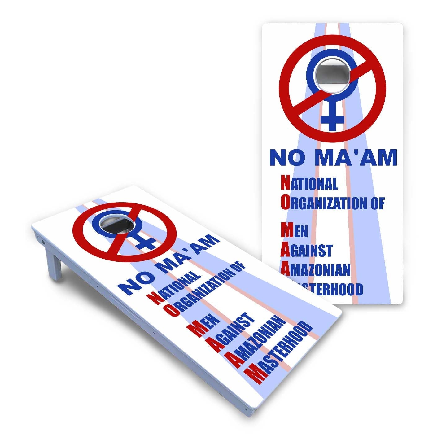 NO MAAM All-Weather Cornhole Set