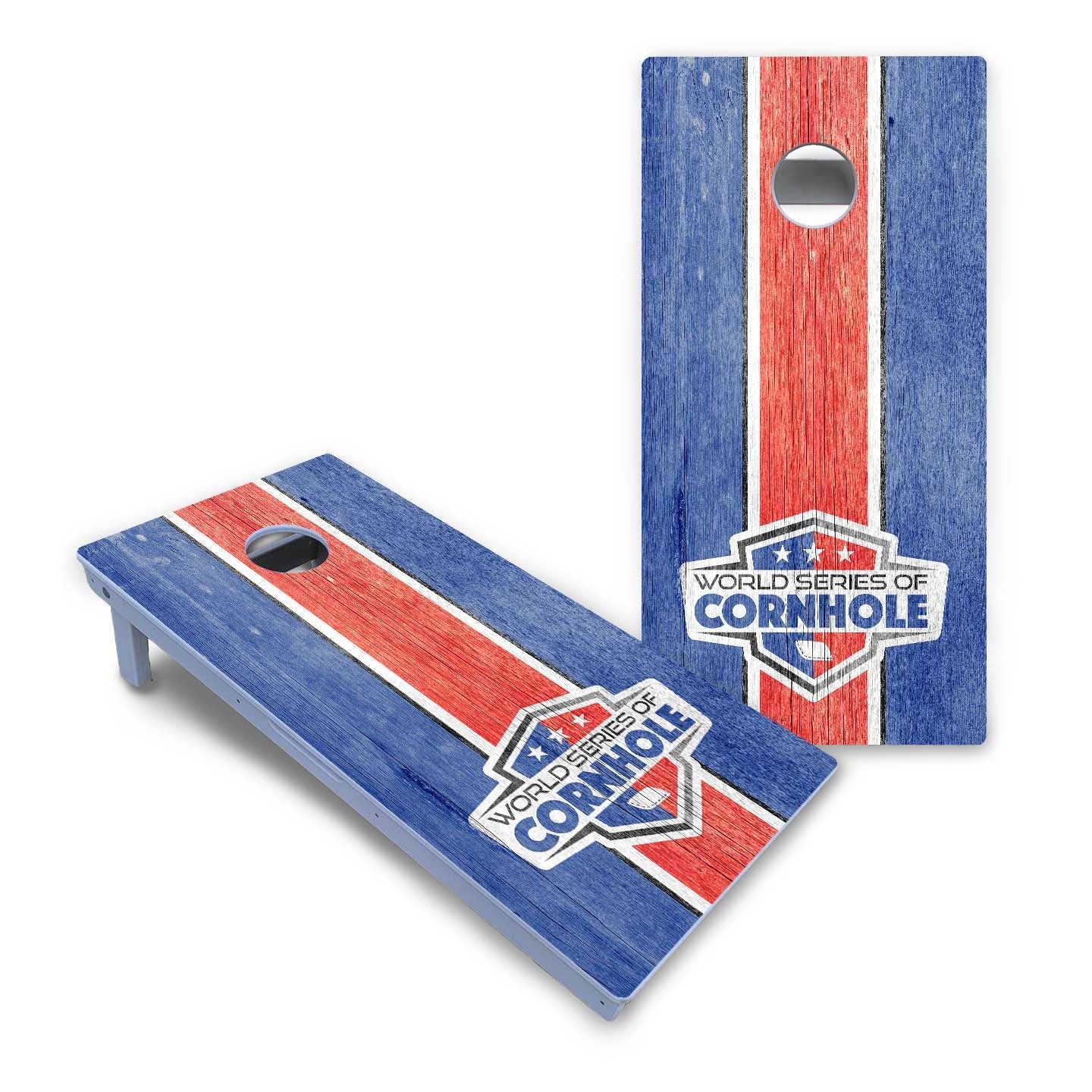 WSOC Blue All-Weather Cornhole Set
