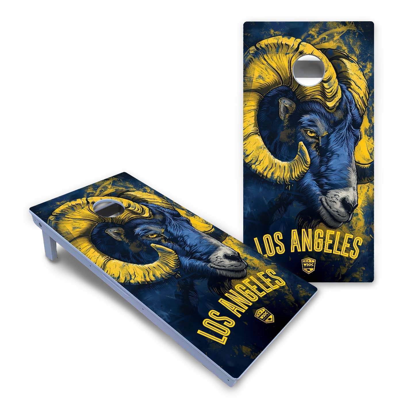 Los Angeles R All-Weather Cornhole Set