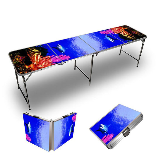 Fish & Reef Beer Pong Table