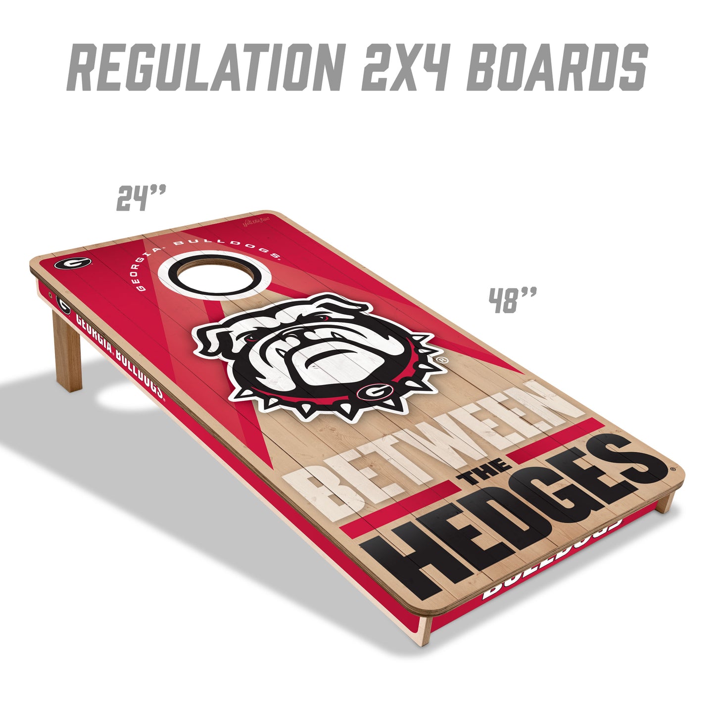 Georgia Bulldogs NCAA 2x4 Specs