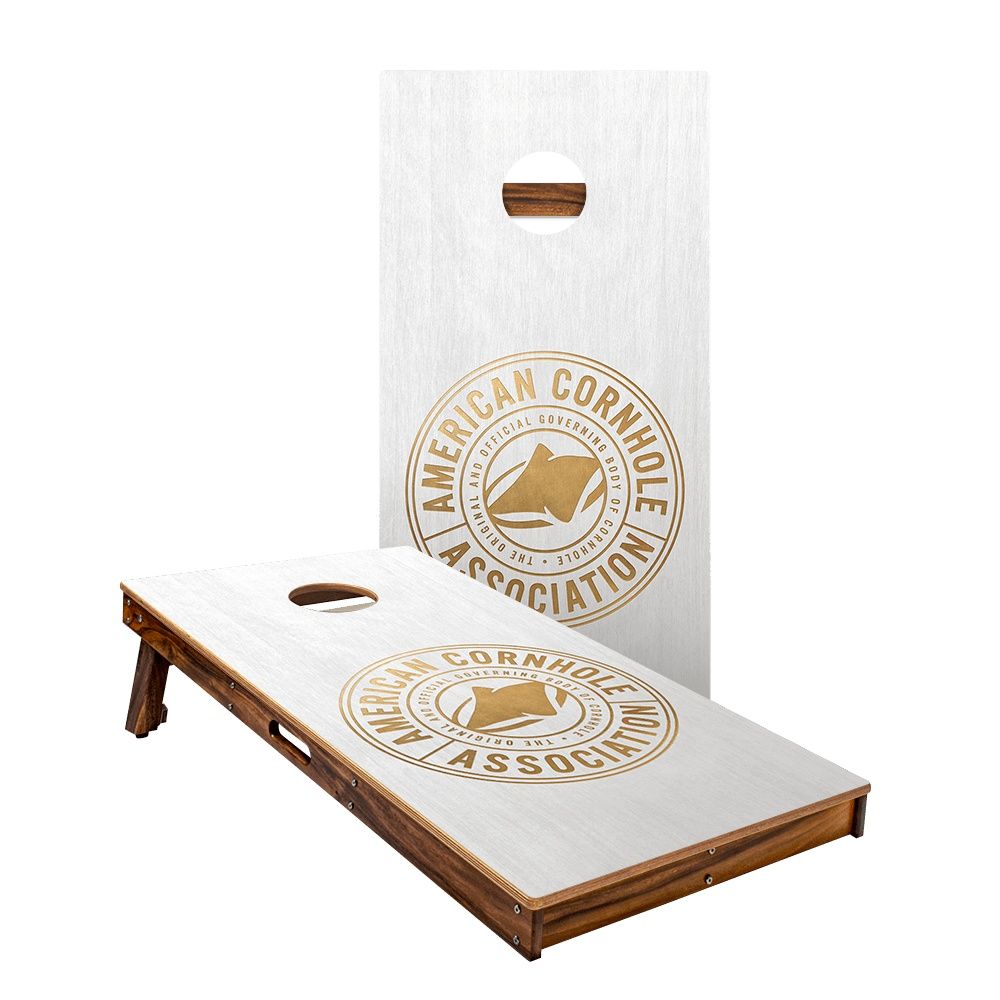 Gold ACA Badge All-Weather Cornhole Boards