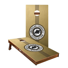 Gold Champ Stripes All-Weather Cornhole Boards
