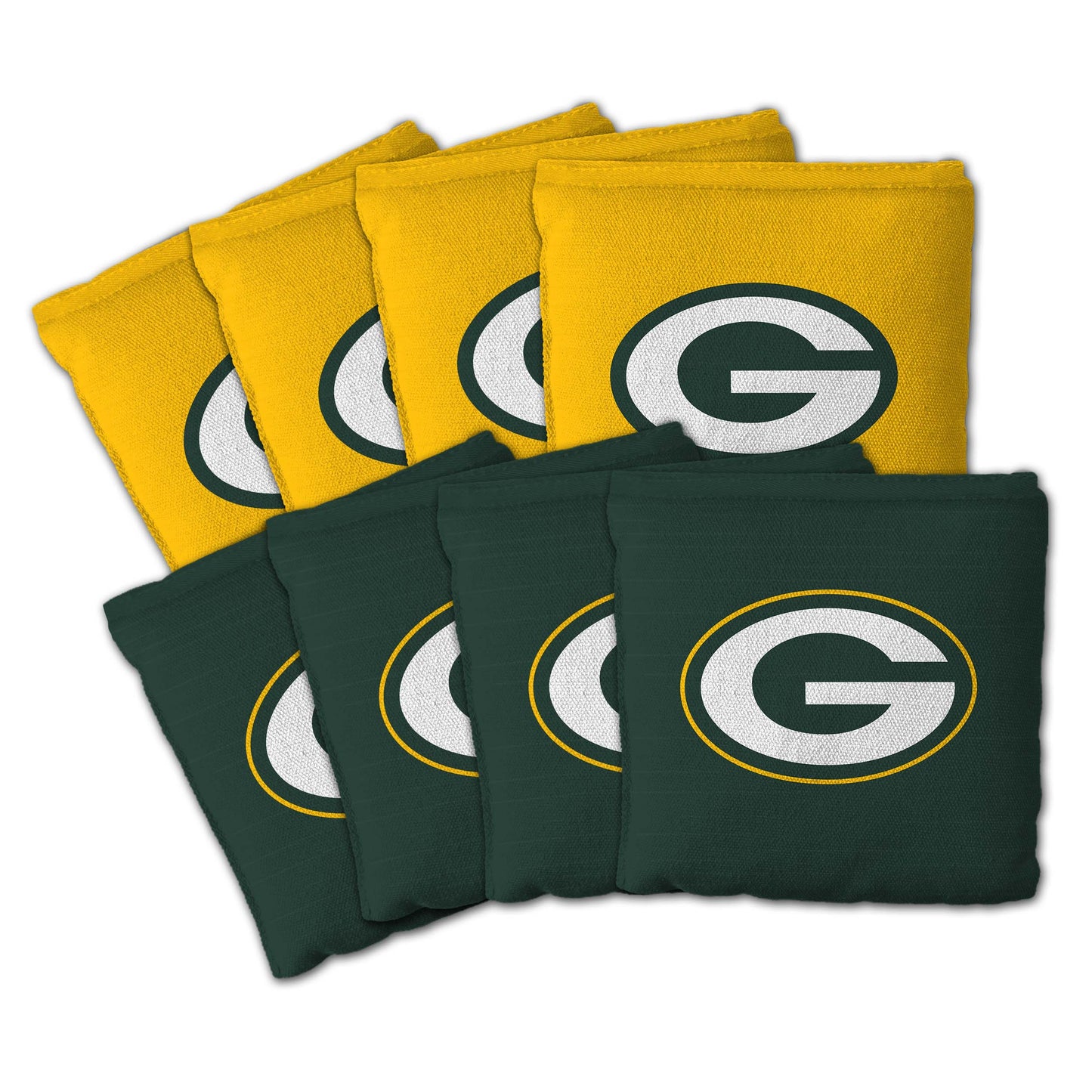Green Bay Packers Dual Sided Pro Cornhole Bags