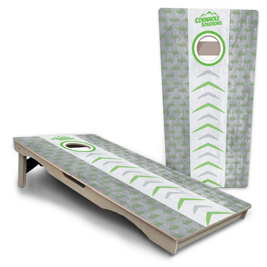 Green Runway Pro Solution Cornhole Boards