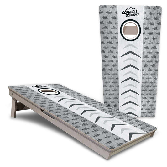 Grey Runway Pro All-Weather Cornhole Boards
