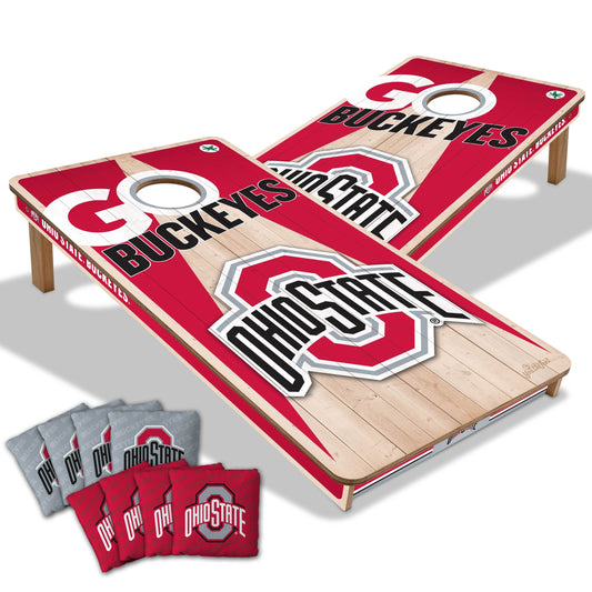Ohio State Buckeyes 2x4 Pro Cornhole Boards
