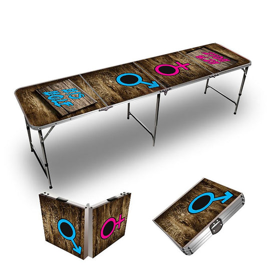 His And Her Hole Beer Pong Table