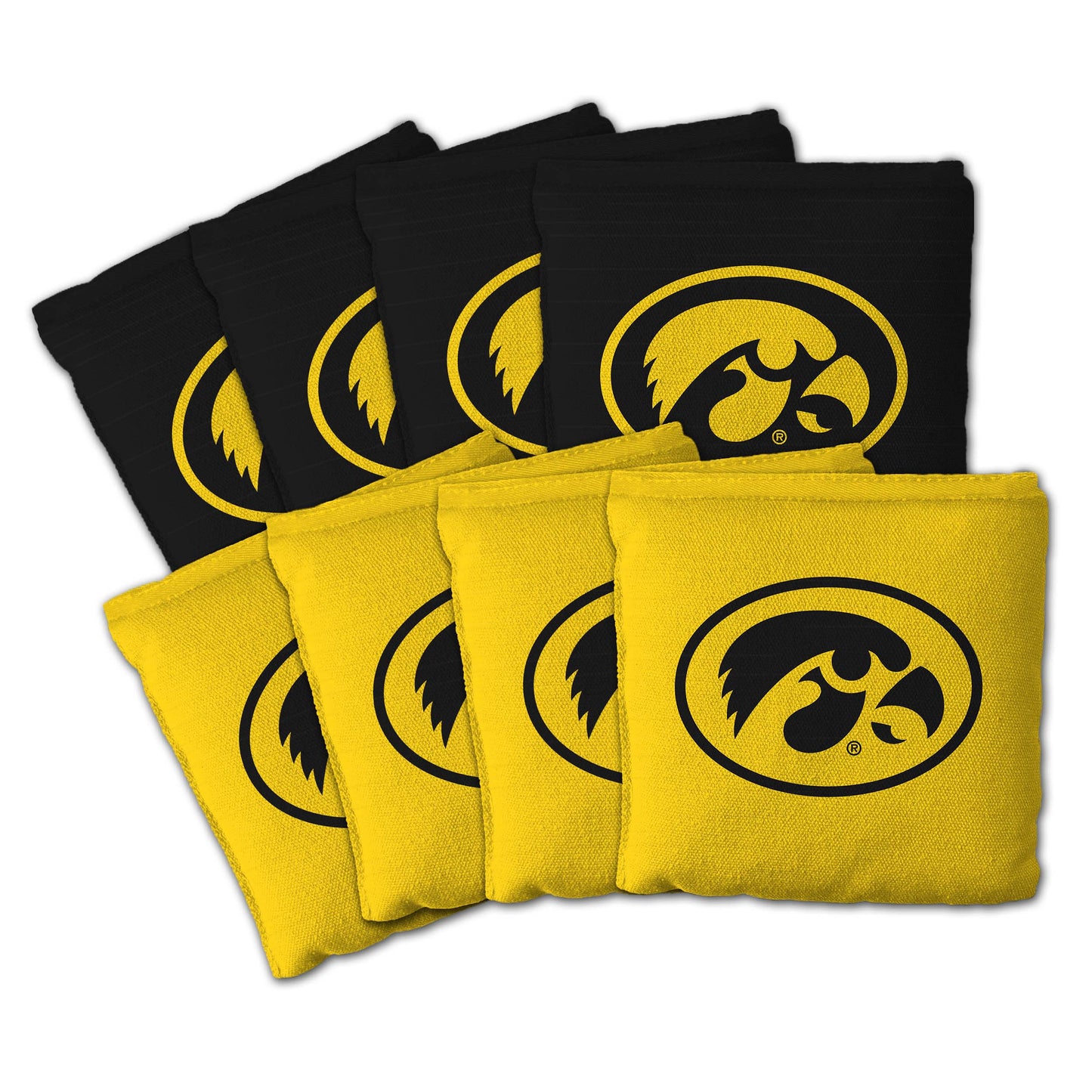 Iowa Hawkeyes Dual Sided Pro Cornhole Bags