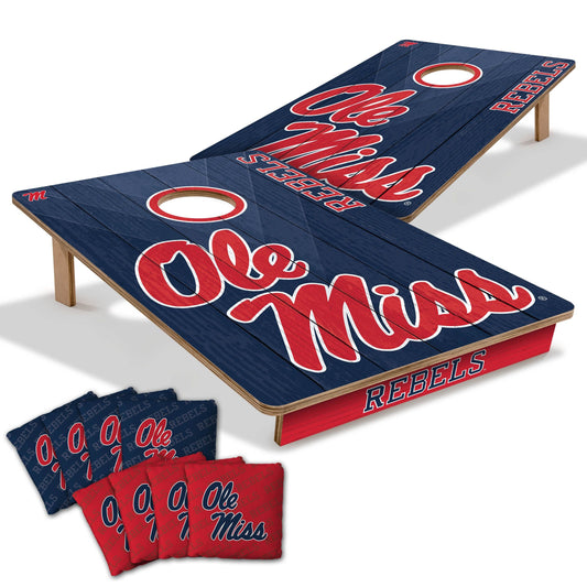 Mississippi Rebels 2x3 Tailgate Cornhole Boards