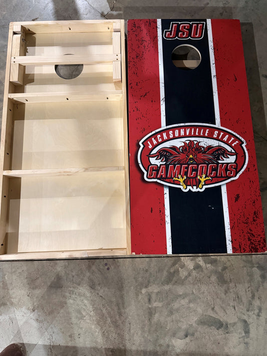 Scratch & Dent - Jacksonville State Cornhole Boards