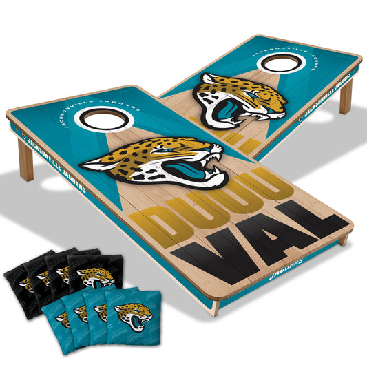 Jacksonville Jaguars NFL 2x4 Cornhole Board Set