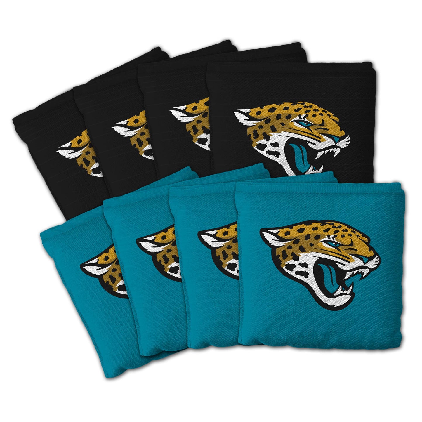 Jacksonville Jaguars Dual Sided Pro Cornhole Bags