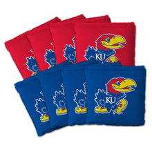 Kansas Jayhawks Dual Sided Pro Cornhole Bags
