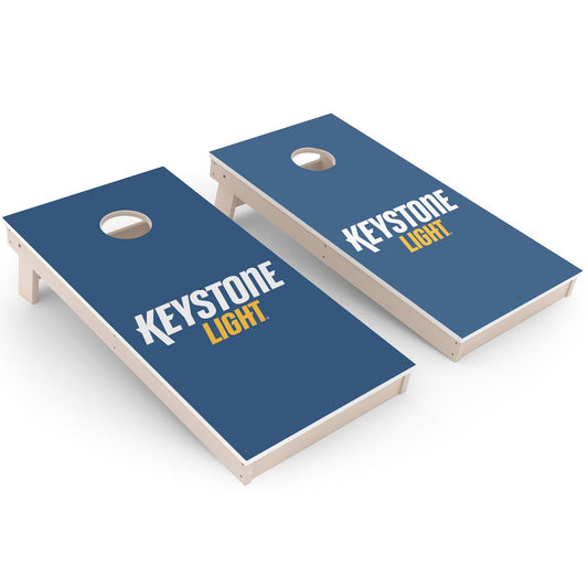 Keystone Light Blue All-Weather Cornhole 