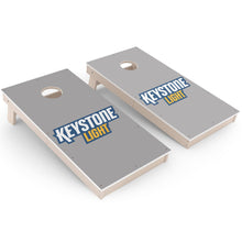 Keystone Light Grey All-Weather Cornhole 
