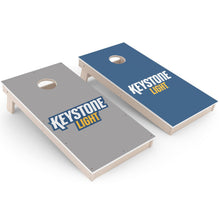 Keystone Light Blue/Grey All-Weather Cornhole 
