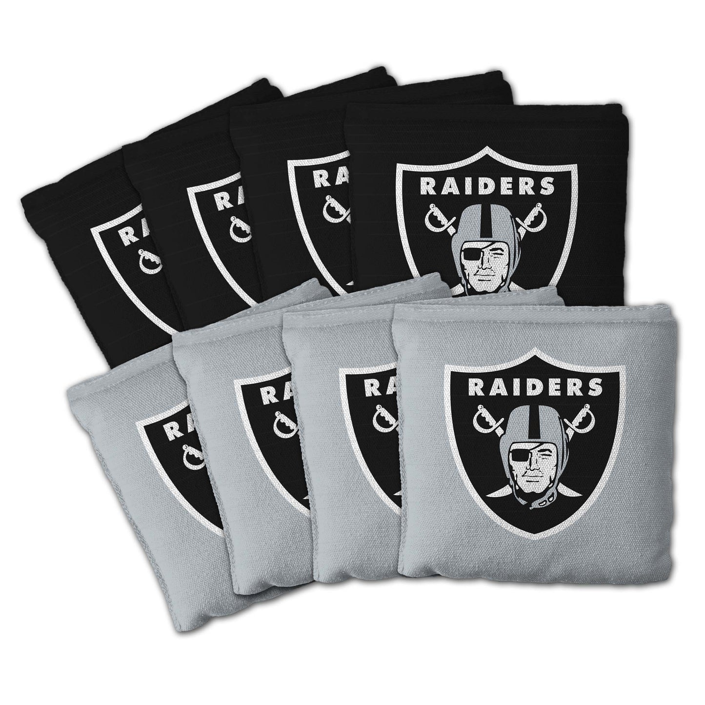 Las Vegas Raiders Dual Sided Pro Cornhole Bags