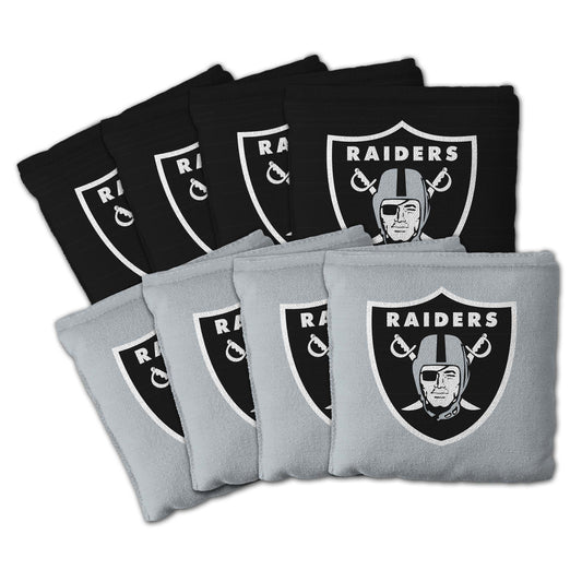 Las Vegas Raiders Dual Sided Pro Cornhole Bags