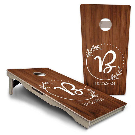 Laurel Wreath Pro Solution Cornhole Boards
